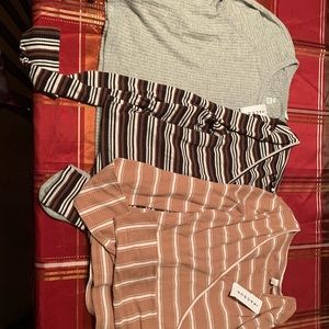 3 long sleeve tops